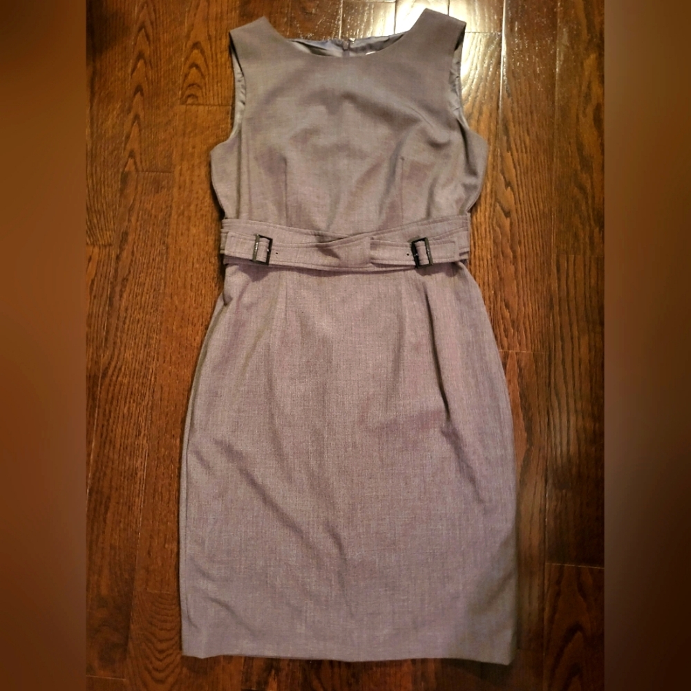 Calvin Klein Sleeveless Brown Dress, Size 6